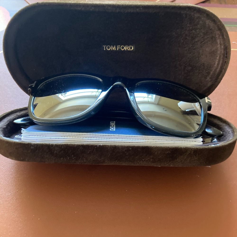 Brown Tom Ford Unisex Sunglasses